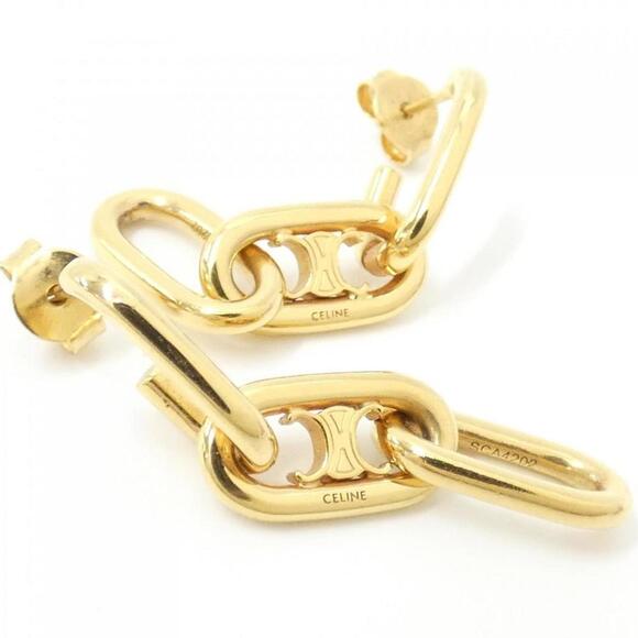 CELINE Gold Earrings - Picture 3 of 4